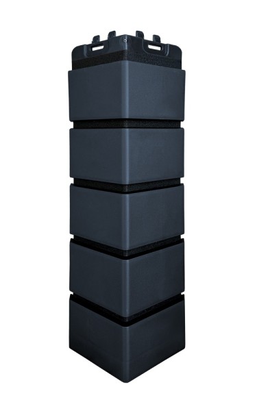 Угол Grand Line клинкерный кирпич ПРЕМИУМ Графит (шов RAL 9005) купить в Калаче-на-Дону