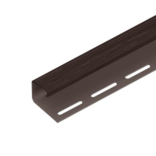 J-профиль TECOS ЛЮКС 3,05м БРАЗИЛЬСКАЯ ВИШНЯ купить в Калаче-на-Дону