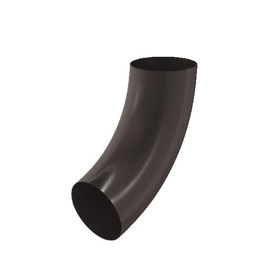 Водосток Aquasistem, система 125x90 -  Колено трубы RR 32 Тёмно Коричневый купить в Калаче-на-Дону