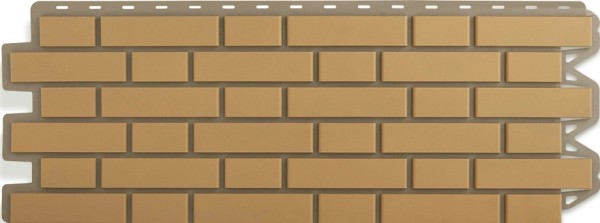 Фасадная панель Альта-Профиль, Кирпич Клинкерный, Бежевый купить в Калаче-на-Дону