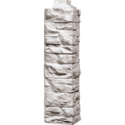 Угол наружный FineBer, Скала, Мелованный белый