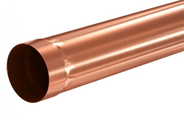 Водосток Aquasistem, система 150/100 - Соединительная труба 1 метр медная купить в Калаче-на-Дону