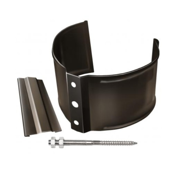 Водосток Grand Line 125x90 – Хомут трубы (на кирпич) RR 32 купить в Калаче-на-Дону