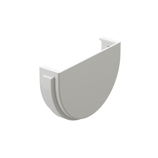 Заглушка желоба Docke Premium ПВХ - Пломбир купить в Калаче-на-Дону