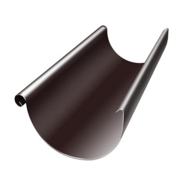 Водосток Grand Line 125x90 – Желоб 3м RAL 8017 купить в Калаче-на-Дону