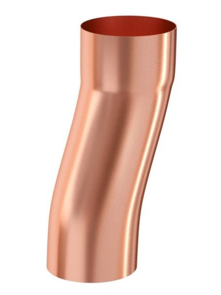 Водосток Aquasistem, система 125x90 - S-обвод медный купить в Калаче-на-Дону