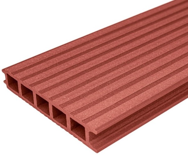 Террасная доска из ДПК бесшовная holzhof, Терракот купить в Калаче-на-Дону