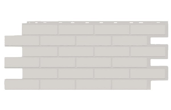 Фасадная панель T-Siding Кирпич Модерн Эко Уайт купить в Калаче-на-Дону