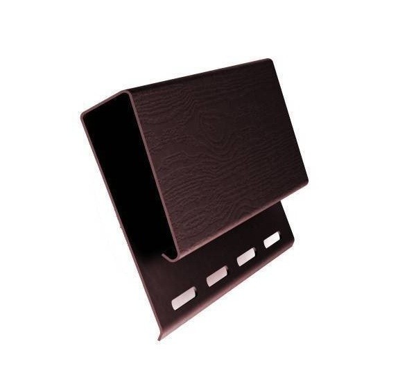 Наличник широкий J-профиль Grand Line Тёмный дуб купить в Калаче-на-Дону