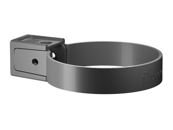 Хомут универсальный для водосточной трубы Docke Premium Графит купить в Калаче-на-Дону