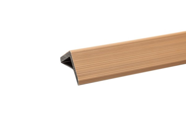 Уголок торцевой Ecodecking Скай коэкструзия 45х45х3000 Бук купить в Калаче-на-Дону