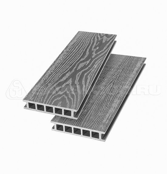 Террасная доска из ДПК SW-Fagus «SaveWood» пепельный купить в Калаче-на-Дону