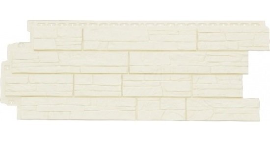 Фасадная панель Grand Line Сланец молочный купить в Калаче-на-Дону