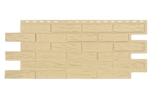 Фасадная панель T-Siding Кирпич Саман Эко Амбер купить в Калаче-на-Дону