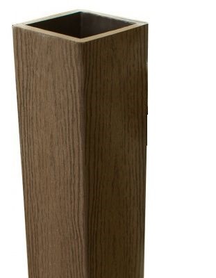 Столб опорный Woodvex Co-Extrusion Кофе купить в Калаче-на-Дону