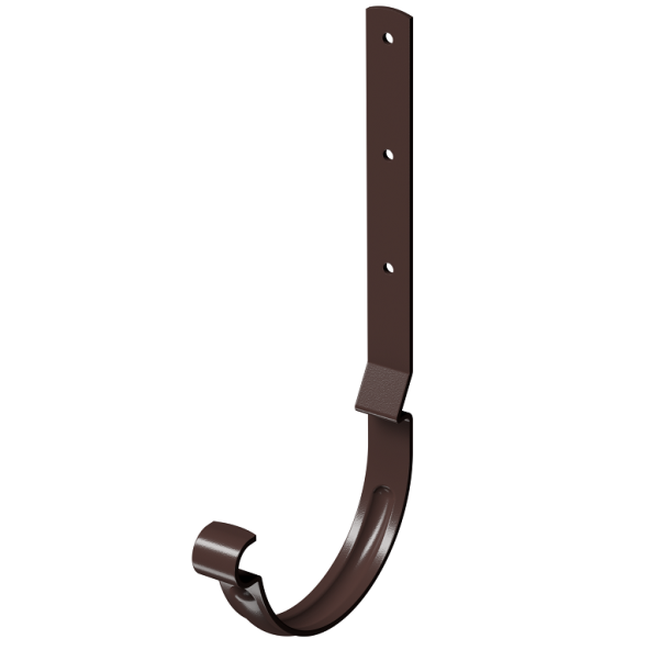 Карнизный крюк длинный D125 Döcke STAL PREMIUM Шоколад, (RAL 8019) купить в Калаче-на-Дону