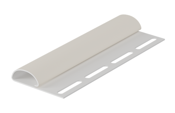 Финишная планка для сайдинга Элит, Белая купить в Калаче-на-Дону