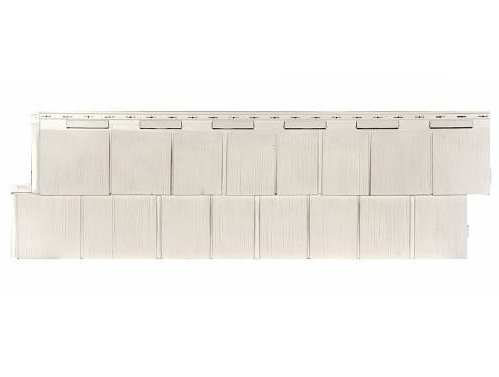 Фасадная панель T-Сайдинг-Щепа пихта ЭКО-1 Белый купить в Калаче-на-Дону