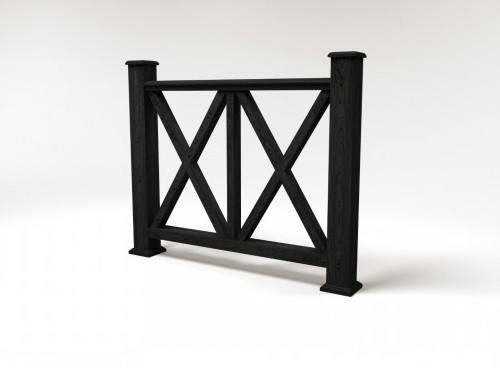 Ограждение из ДПК FG7 кварц купить в Калаче-на-Дону