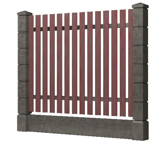 Заборная доска GRINDERDECO, ДПК, шлифованная Мербау купить в Калаче-на-Дону