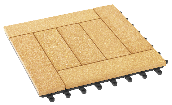 Модульный паркет ДПК GRINDERDECO Комфорт 6 Песчаник купить в Калаче-на-Дону