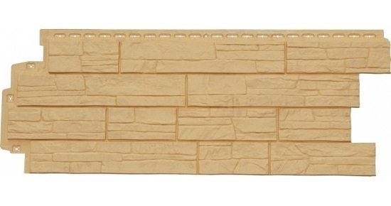 Фасадная панель Grand Line Сланец песочный купить в Калаче-на-Дону