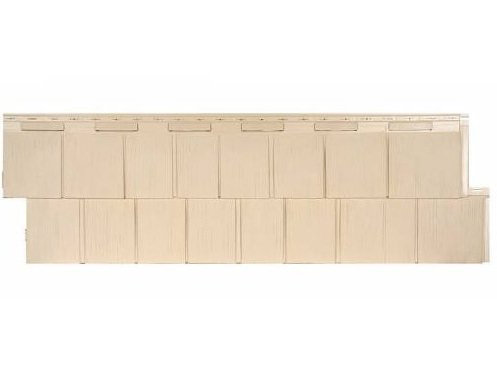 Фасадная панель T-Сайдинг-Щепа пихта ЭКО-1 Желтый купить в Калаче-на-Дону