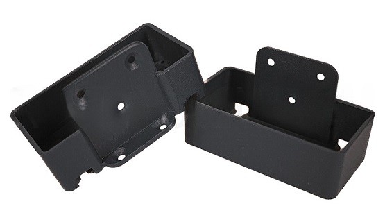 Крепление перил прямое из алюминия GardenParkett Графит купить в Калаче-на-Дону