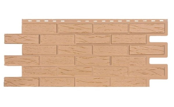 Фасадная панель T-Siding Кирпич Саман Эко Крем купить в Калаче-на-Дону