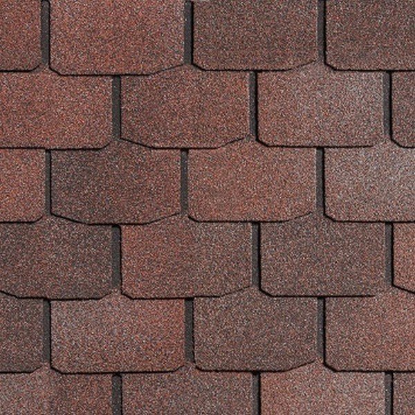 Гибкая черепица Shinglas, серия Классик, коллекция Модерн – Красный мрамор купить в Калаче-на-Дону