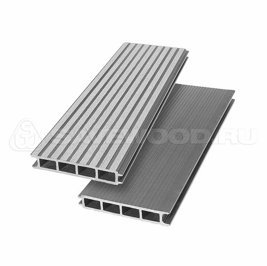 Террасная доска из ДПК SW Ulmus «SaveWood» пепельный купить в Калаче-на-Дону