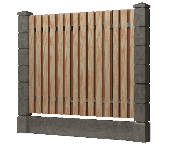 Заборная доска GRINDERDECO, ДПК, тиснение "дуб" Песчаник купить в Калаче-на-Дону